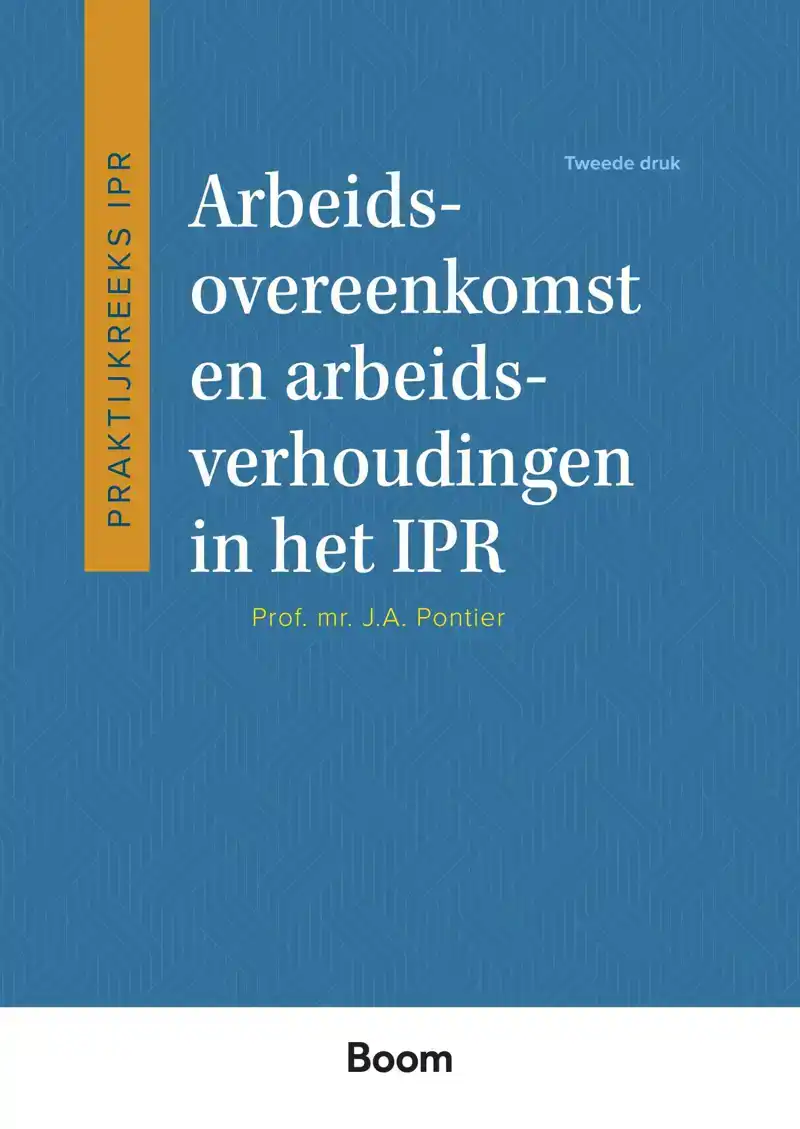 ARBEIDSOVEREENKOMST EN ARBEIDSVERHOUDINGEN IN HET IPR