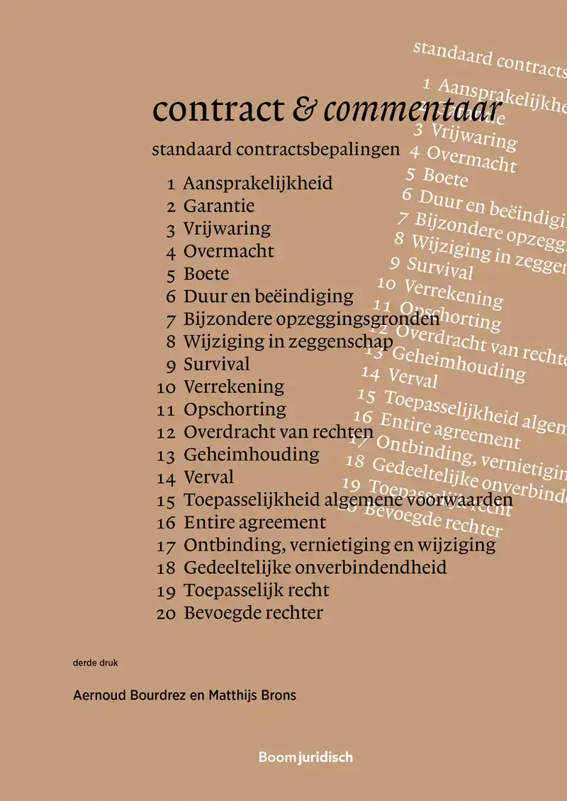 CONTRACT & COMMENTAAR