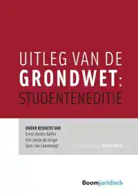 UITLEG VAN DE GRONDWET: STUDENTENEDITIE