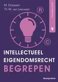 INTELLECTUEEL EIGENDOMSRECHT BEGREPEN