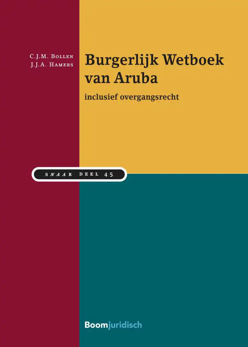BURGERLIJK WETBOEK VAN ARUBA