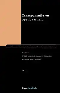 TRANSPARANTIE EN OPENBAARHEID