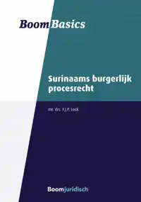 SURINAAMS BURGERLIJK PROCESRECHT