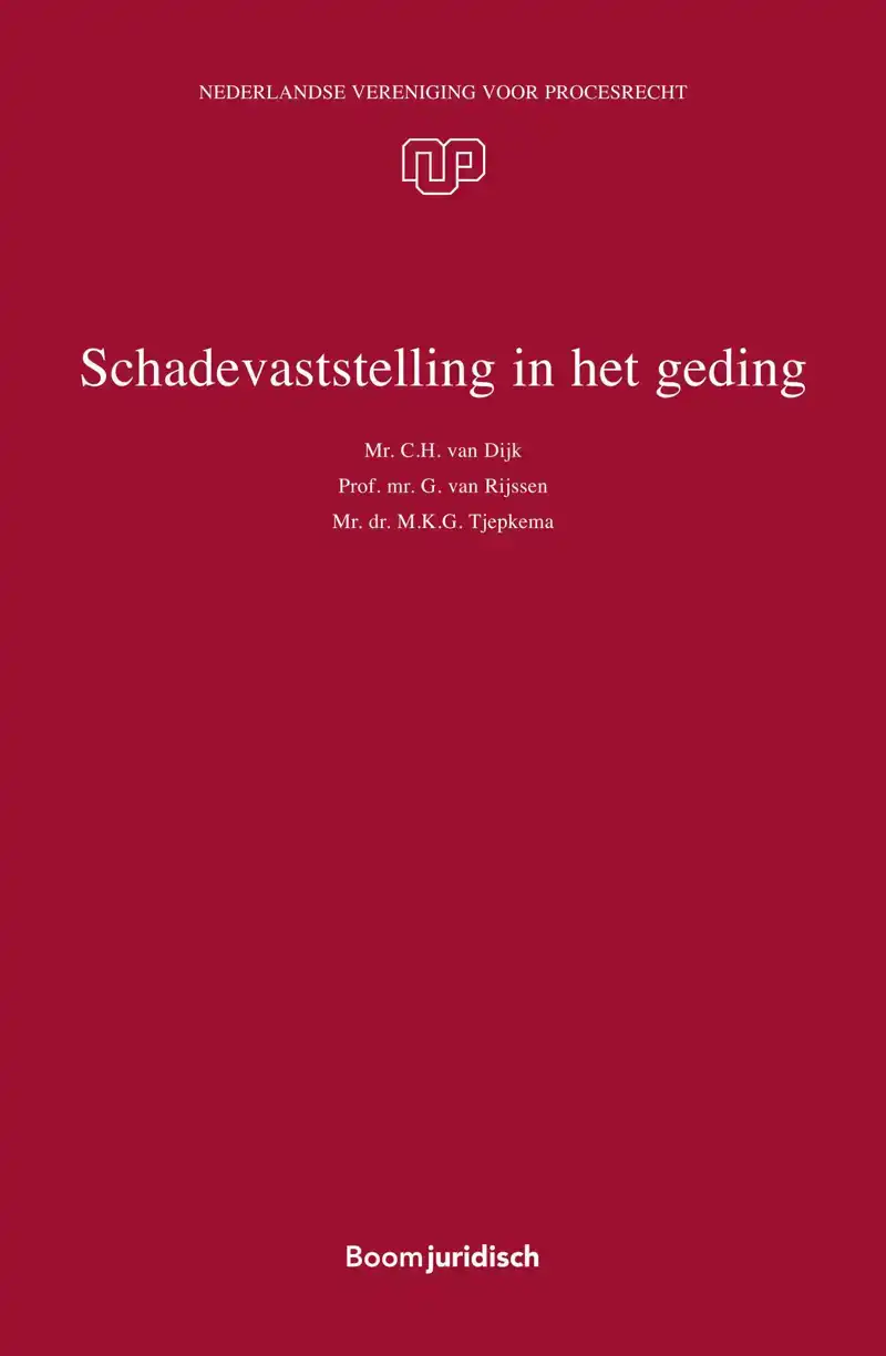 SCHADEVASTSTELLING IN HET GEDING
