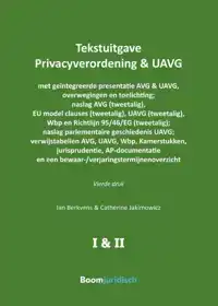 TEKSTUITGAVE PRIVACYVERORDENING & UAVG