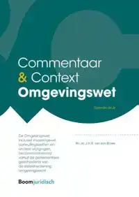 COMMENTAAR & CONTEXT OMGEVINGSWET