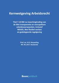 KERNWETGEVING ARBEIDSRECHT