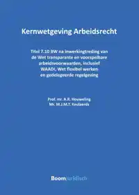 KERNWETGEVING ARBEIDSRECHT