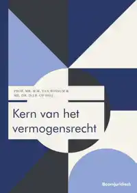 KERN VAN HET VERMOGENSRECHT