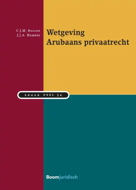 WETGEVING ARUBAANS PRIVAATRECHT 2023/2024