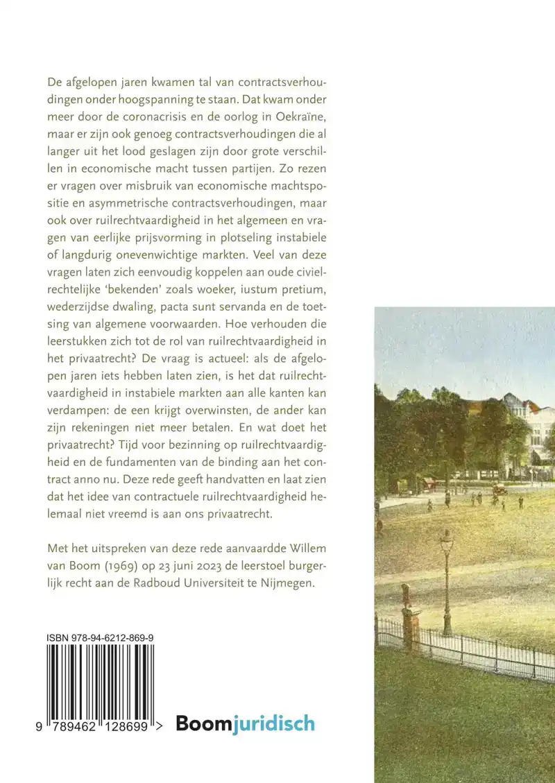 RUILRECHTVAARDIGHEID EN PRIVAATRECHT