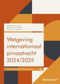 WETGEVING INTERNATIONAAL PRIVAATRECHT 2024/2025