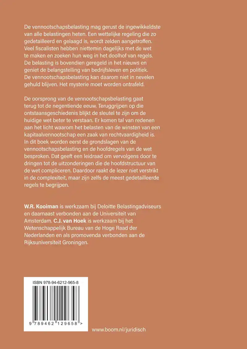 VENNOOTSCHAPSBELASTING
