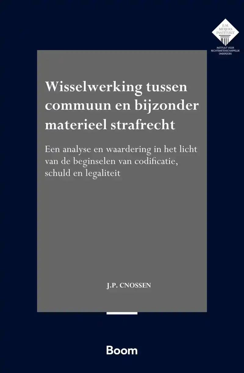 WISSELWERKING TUSSEN COMMUUN EN BIJZONDER MATERIEEL STRAFREC