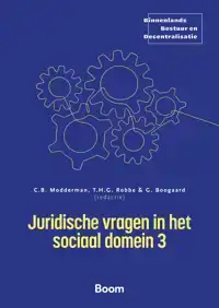 JURIDISCHE VRAGEN IN HET SOCIAAL DOMEIN 3