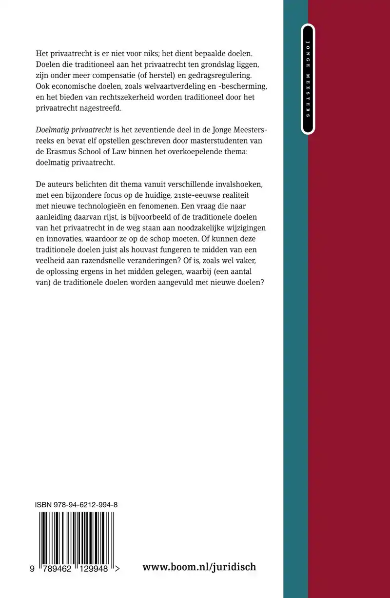 DOELMATIG PRIVAATRECHT