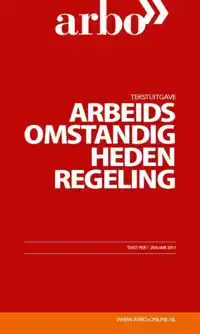 TEKSTUITGAVE ARBEIDSOMSTANDIGHEDENREGELING