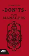DON'TS VOOR MANAGERS