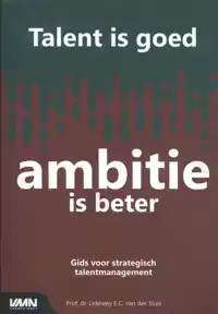 TALENT IS GOED, AMBITIE IS BETER