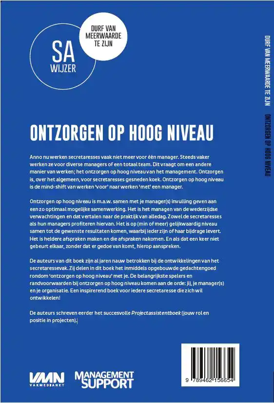 ONTZORGEN OP HOOG NIVEAU