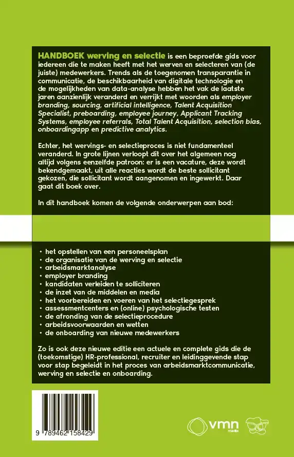 HANDBOEK WERVING EN SELECTIE