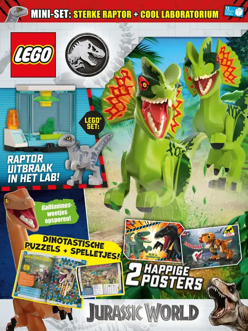 LEGO JURASSIC WORLD MAGAZINE