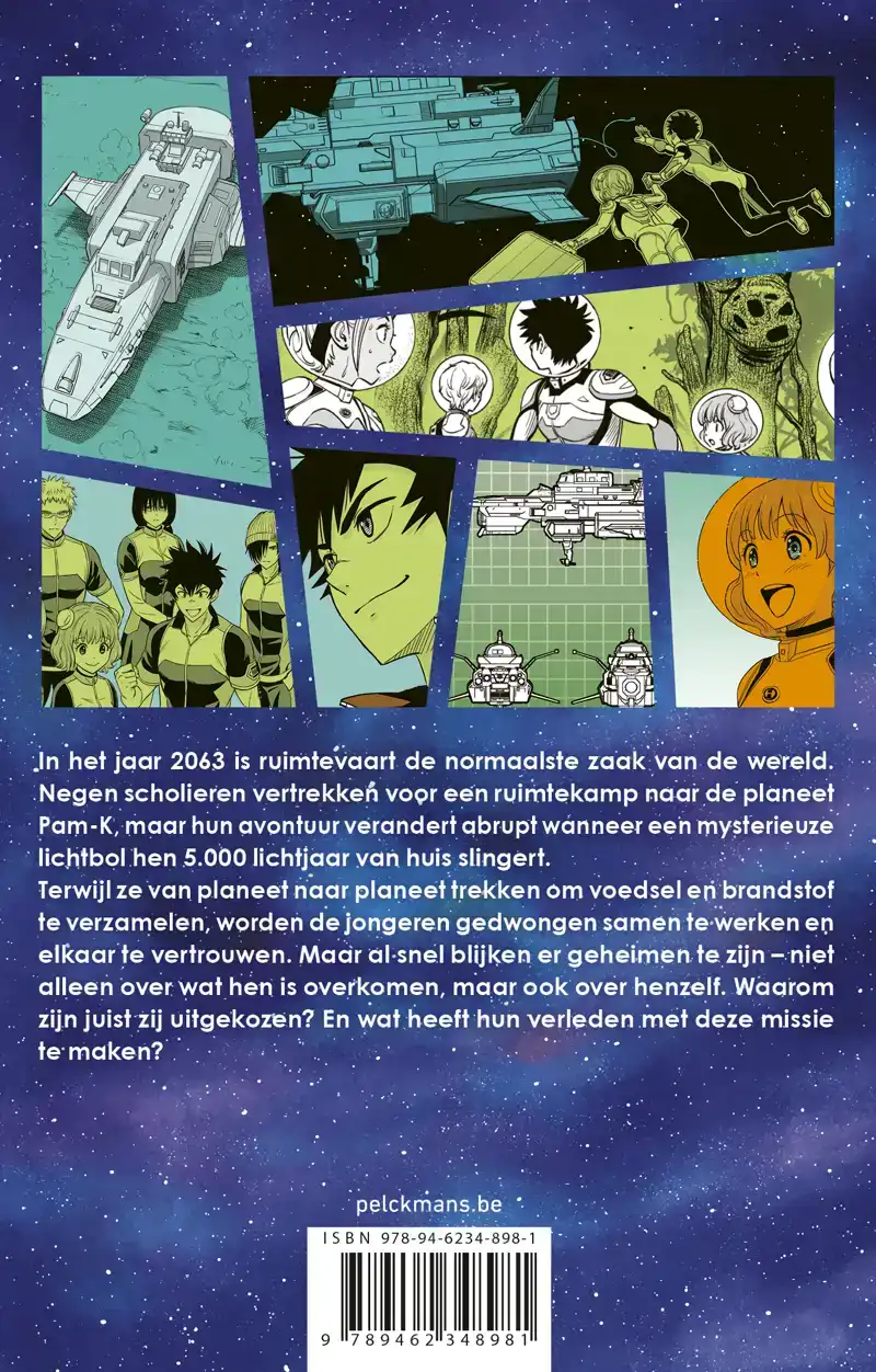 VERDWAALD IN DE RUIMTE