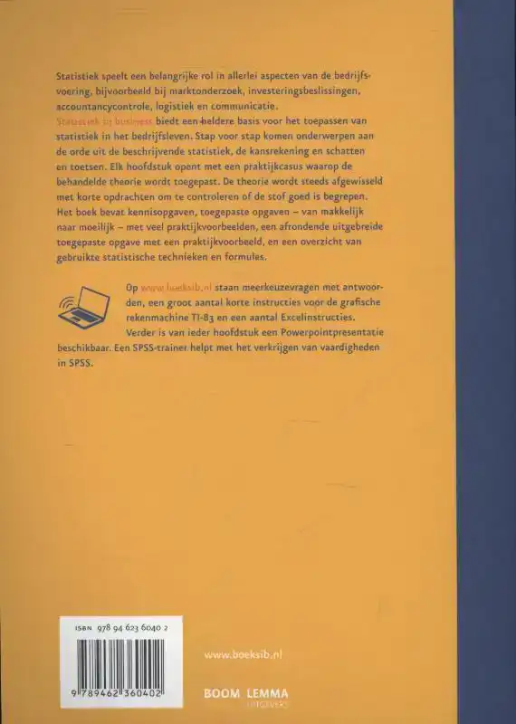 STATISTIEK IN BUSINESS
