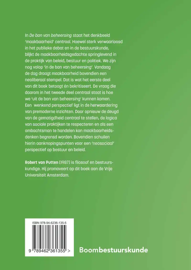 DE BAN VAN BEHEERSING