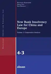 NEW BANK INSOLVENCY LAW FOR CHINA AND EUROPE