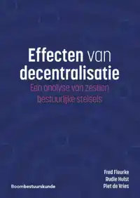 EFFECTEN VAN DECENTRALISATIE