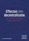 EFFECTEN VAN DECENTRALISATIE