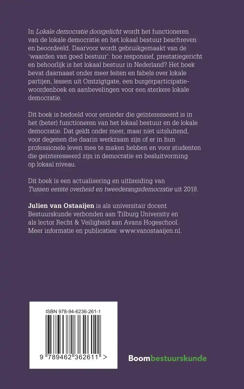 LOKALE DEMOCRATIE DOORGELICHT
