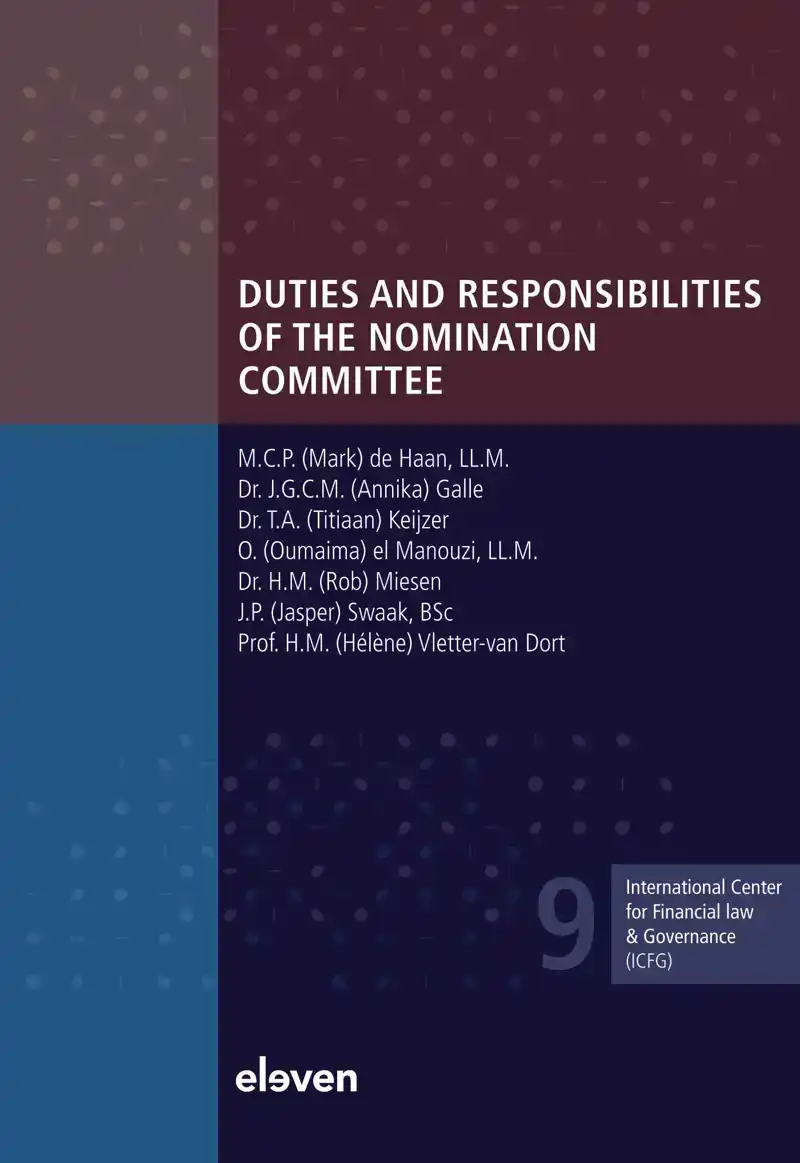 DUTIES AND RESPONSIBILITIES OF THE NOMINATION COMMITTEE