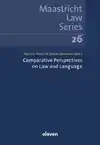 COMPARATIVE PERSPECTIVES ON LAW AND LANGUAGE