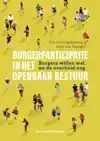 BURGERPARTICIPATIE IN HET OPENBAAR BESTUUR
