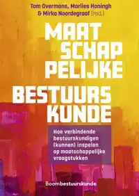 MAATSCHAPPELIJKE BESTUURSKUNDE