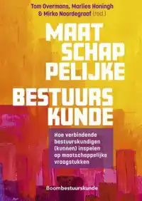 MAATSCHAPPELIJKE BESTUURSKUNDE