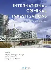 INTERNATIONAL CRIMINAL INVESTIGATIONS