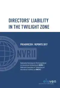 DIRECTORS LIABILITY IN THE TWILIGHT ZONE