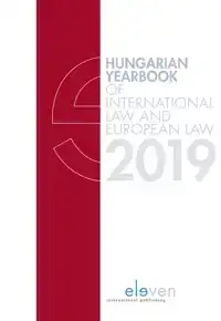 HUNGARIAN YEARBOOK OF INTERNATIONAL LAW 2019