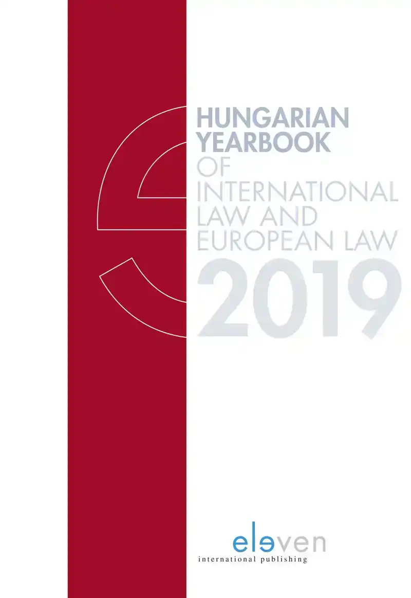 HUNGARIAN YEARBOOK OF INTERNATIONAL LAW 2019