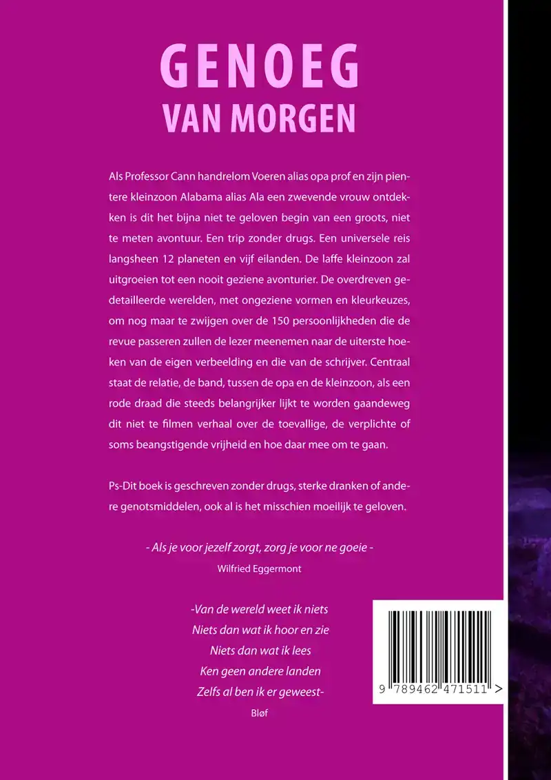 GENOEG VAN MORGEN