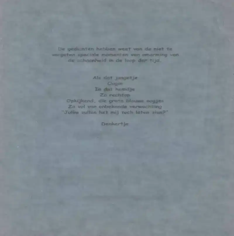 IN DAT HEMDJE, ZO RECHTOP