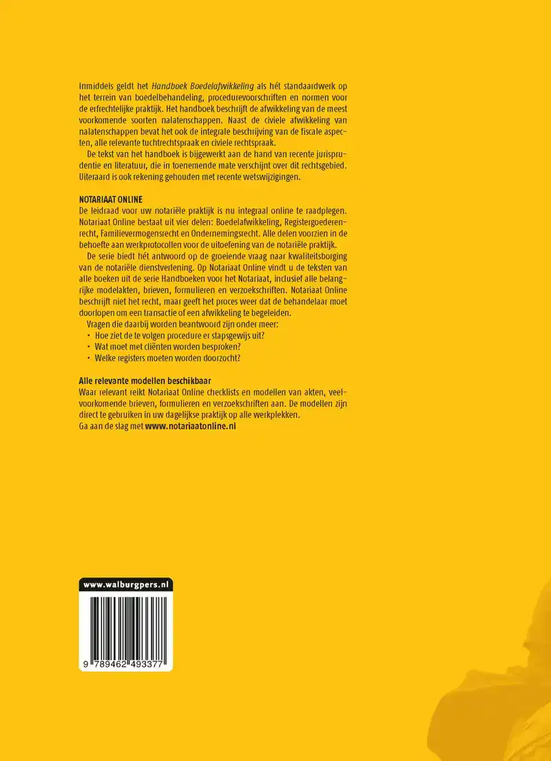 HANDBOEK BOEDELAFWIKKELING 2021-2022 (SET)