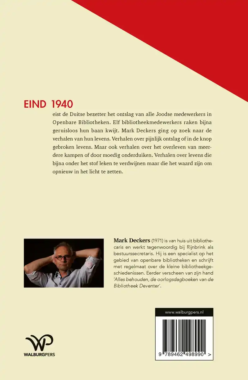 GERUISLOOS VERDWENEN UIT DE BIBLIOTHEEKGESCHIEDENIS