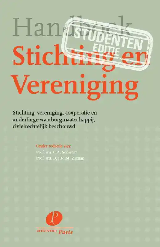 HANDBOEK STICHTING & VERENIGING