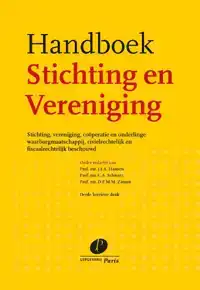 HANDBOEK STICHTING EN VERENIGING