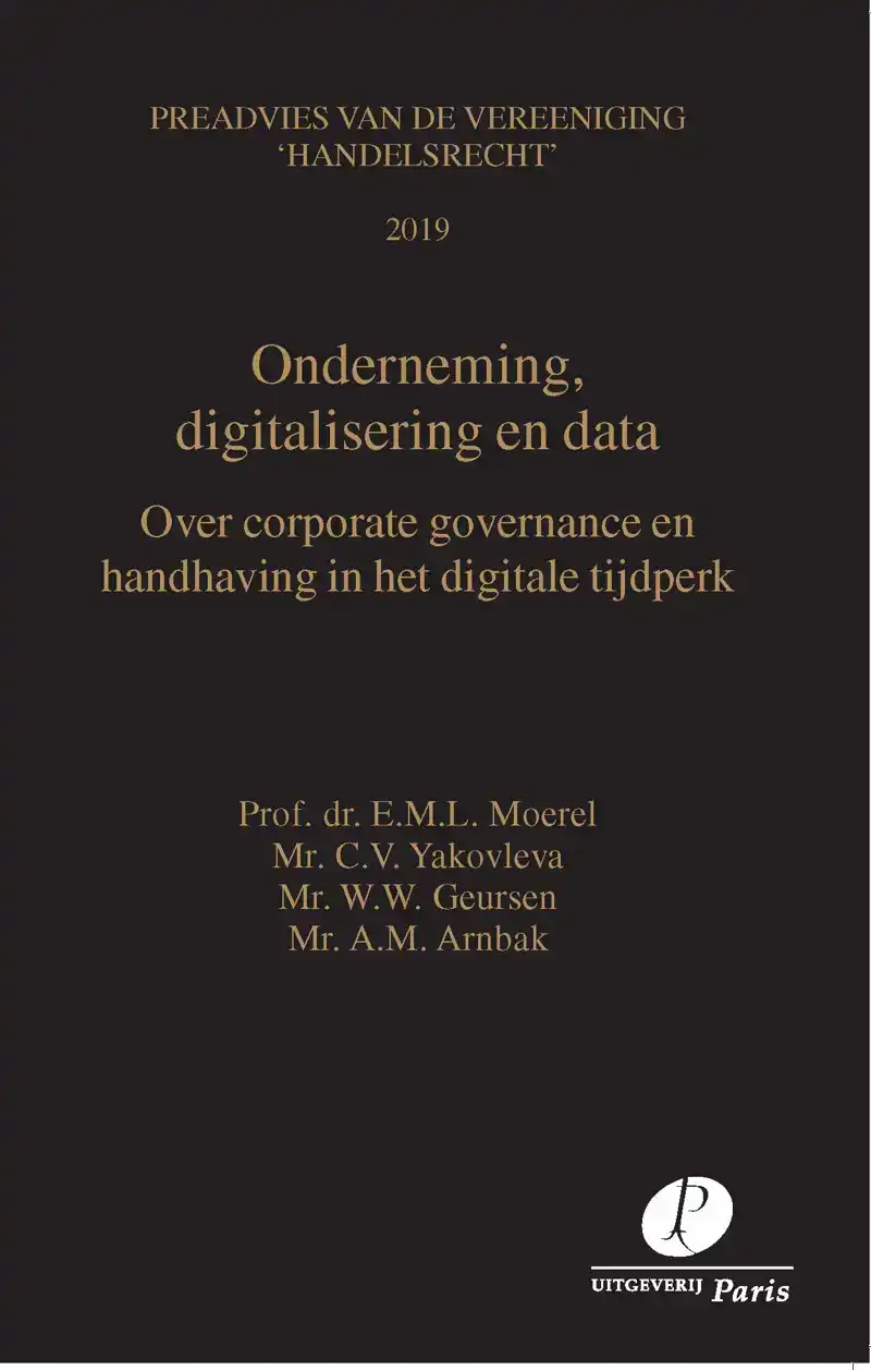 ONDERNEMING, DIGITALISERING EN DATA