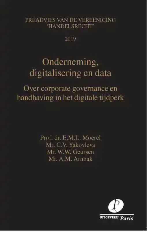 ONDERNEMING, DIGITALISERING EN DATA